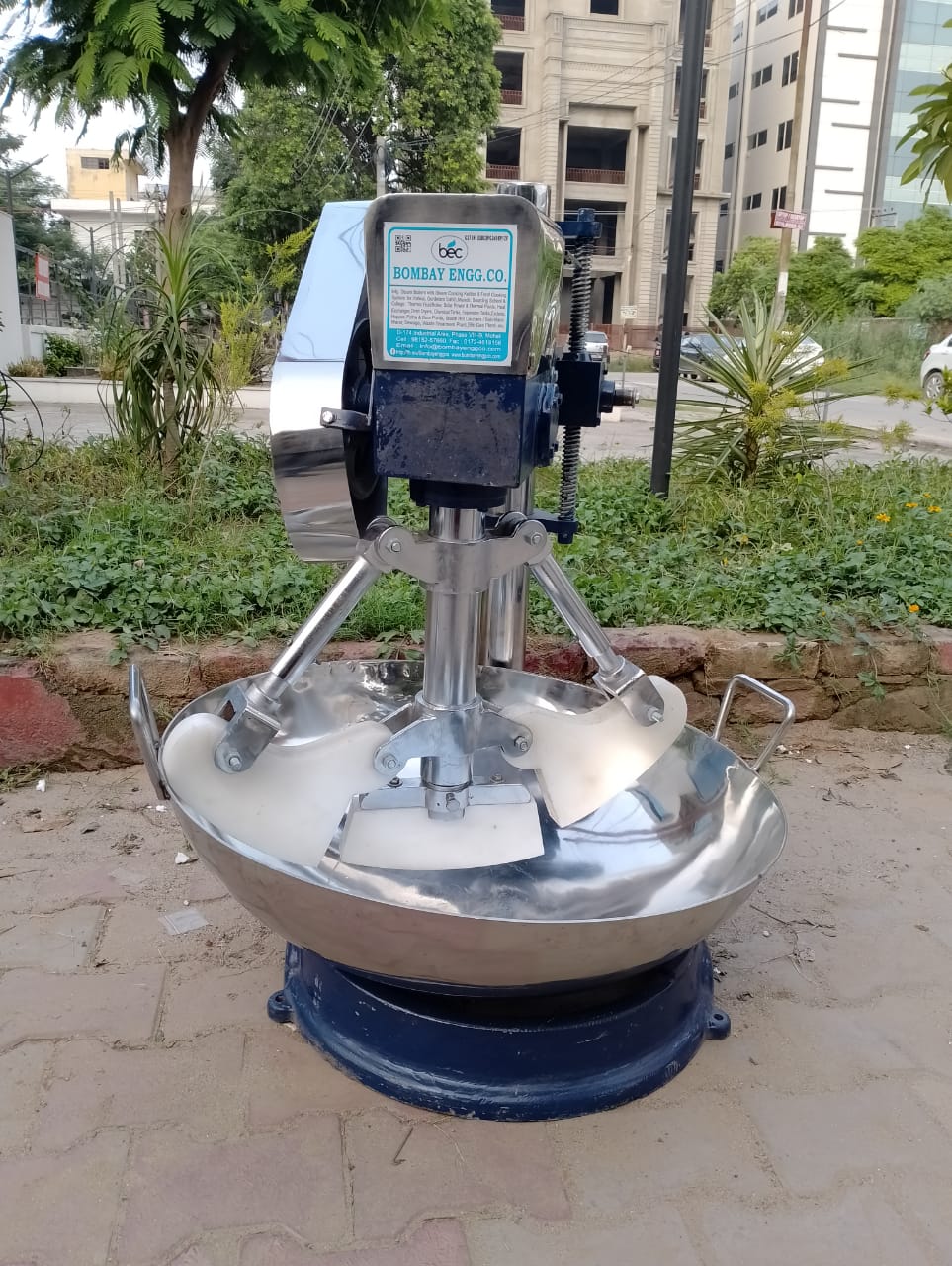 S.S. 304 KAJU MUSTI MACHINE MFD. BY: BOMBAY ENGG. CO. @MOHALI,PUNJAB